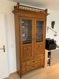 Vitrine Schrank Jugendstil Antik Kaufen Auf Ricardo In 2020 Jugendstil Vitrine Schrank