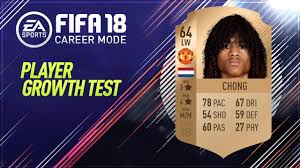 Welcome to blues, tahith chong! Fifa 18 Tahith Chong Growth Test Youtube