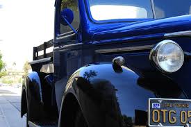 Image result for Dark Blue 1940 Truck