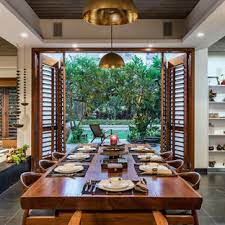 Find designs and styles with palm trees, pineapples, and other motifs related to the tropics. 75 Beautiful Tropical Dining Room Pictures Ideas August 2021 Houzz
