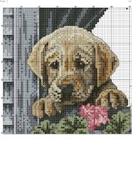 Instead of a red line, black and white patterns or show the center lines with an arrow at the top and left of the. 450 Cross Stitch Patterns For Puppies And Dogs Ideas Cross Stitch Patterns Cross Stitch Stitch Patterns