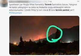 Yangın kırsaldan çıkıp sitelere doğru ilerliyor. Yktq Fnedemlkm
