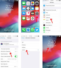 Bagaimana untuk mengetahui bilakah tarikh2 tersebut mengikut kalendar hijrah? Cara Munculkan Tarikh Hijrah Di Iphone
