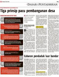 4.0 tahap pembangunan iks luar bandar. Tiga Prinsip Pacu Pembangunan Desa Klik