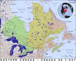The broad margins make it perfect for framing. Eastern Canada Public Domain Maps By Pat The Free Open Source Portable Atlas