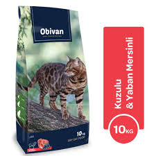 Obivan Kuzu Etli Ve Yaban Mersinli Kedi Mamasi 10 Kg Markamama Com Tr