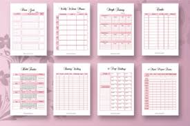 The calendar feature on outlook 2007, google calendar, lightning for thunderbird, yahoo calendar or windows most digital calendars allow you to create separate calendars. Health And Fitness Planner Printable Weight Loss Tracker 2021 New Years