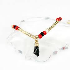 18k Gold Filled Pulsera Mano De Azabache Bebe Baby Azabache Bracelet 5 5 791963356012 Ebay