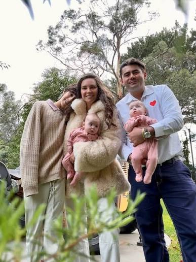 Sarah Todd shares a new picture with son Phoenix, her partner Declan Cleary and their twin baby girls in honour of Mother's Day. The MasterChef couple recently opened up about Sarah's difficult