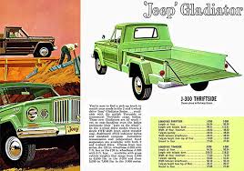 And to emphasize that this truck is meant to be put through its paces, the gladiator has removable carpet and drain plugs in its interior. 1962 Jeep Gladiator Promotional Advertising Poster Midcentury Prints And Posters By Poster Rama Houzz