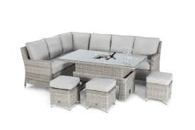 Shop items you love at overstock, with free shipping on everything* and easy returns. Oxford Venice Corner Sofa Dining Set Ice Bucket Rising Table Gardenbox