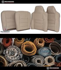 Front seat photos of the 2009 ford f150 in camel/tan. 2008 2010 Ford F 350 Lariat Leather Seat Cover Driver Bottom Tan Richmond Auto Upholstery