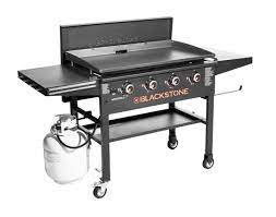 Blackstone 36'' griddle deluxe package. Blackstone 4 Burner 36 Griddle Cooking Station With Hard Cover Walmart Com Walmart Com