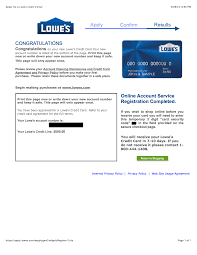 Follow the directions to finalize your payment. Just Got Approved For Lowe S Credit Card Myfico Forums 4033030