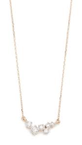 Adina Reyter 14k Gold Scattered Diamond Necklace Diamond Pendants Designs Diamond Necklace Diamond Necklace Designs