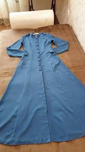 Denim Abayas Abayas Denim Moda Islami Giyim Moda Stilleri