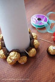 Ferrero Rocher Tower Tutorial Chocolate Tree Rocher Chocolate Chocolate Bouquet