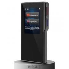 Birgus Smart Voice Translator Device Touch Screen Design Languages Online Language