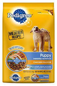 Pedigree Puppy Targeted Nutrition Chicken Flavor Dry Food For Puppies 28 Lb Bag Pack Of 1 Best Dog Food Best Puppy Food Puppy Food
