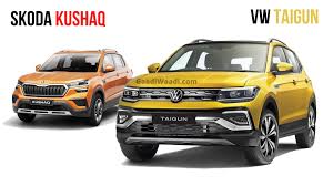 The 999 cc petrol engine generates a power of 113.43bhp and a torque of 175nm. Skoda Kushaq Vw Taigun To Spice Things Up In Petrol Suv Segment Ktechride