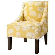 Target Hudson Upholstered Accent Chair Botanical Yellow Upholstered Accent Chairs Upholstered Chairs Living Room Chairs