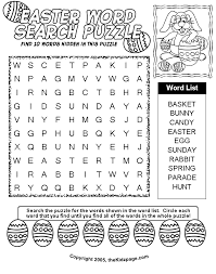 We have included the 20 most popular puzzles below, but you can find hundreds more by browsing the categories at the bottom, or visiting our homepage. Easter Word Search Puzzle Free Coloring Pages For Kids Printable Coloring Home