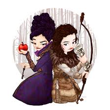 Snow white evil queen christmas tree ornament. Evil Queen And Snow White By Iangell On Deviantart
