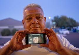 U.S. Marines veteran Joel Diaz Rincon is reunited with his family