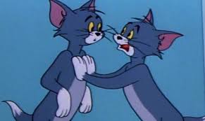 Tom and jerry tom meme. The Memes Archive On Twitter Tom From Tom And Jerry Begging Himself Not To Be A Clown Drake Bald Nicki Meme