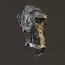 Nano Armor 3d Model Space Armor Armor Futuristic Armour