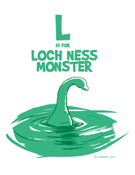 L Is For Loch Ness Monster Rich Barrett Loch Ness Monster Monster Mythical Creatures
