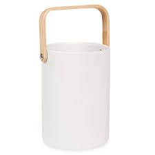 Pot A Couverts En Ceramique Small Trash Can Trash Can Compost Bin