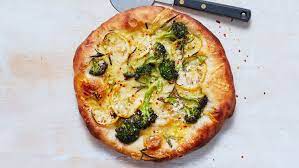 Broccoli Lemon And Gouda Pizzas Recipe Broccoli Lemon Broccoli Recipes Recipes