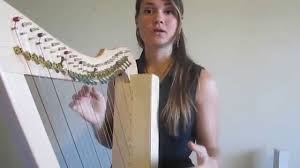 How to play the harp beautifully. How To Play The Harp Youtube