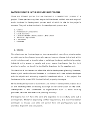 A joint venture agreement is a contract between two or more individuals or businesses who would like to undertake a new discrete project, start a new in addition, many forms of joint venture are also affected by specific legislation in australia. Doc Parties Involved In The Development Process Emerald Land Academia Edu