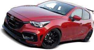 front bumper spoiler for demio dj マツダ マツダ2 デミオ dj