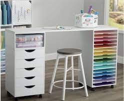 4.3 out of 5 stars. Modular Mobile Chest By Simply Tidy In 2021 Ikea Craft Room Craft Room Tables Craft Tables With Storage