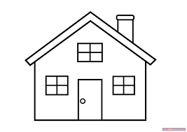 Clipart house simple simple house house clipart simple clipart houses icon buildings building symbol shape housing architecture home cartoon magnifying glass small house envelopes estate. Pin By Nagehan On Faaliyet Boyama House Clipart House Drawing House Outline