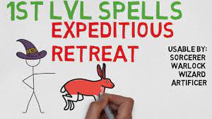 Check spelling or type a new query. 1st Level Spell 33 Expeditious Retreat 5e Youtube