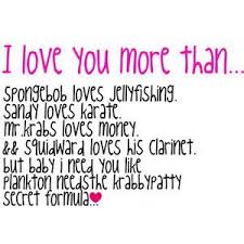 Pin By S Tecson On Spongebob Love Quotes Make Me Smile Quotes Crush Quotes