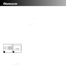 Batteries have a limited lifespan, so if you have not replaced your battery for a few. User Manual Sentrysafe X075 English 4 Pages