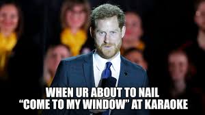 Maybe you would like to learn more about one of these? Watch The Tonight Show Starring Jimmy Fallon Highlight This Week In Memes When You Re About To Nail Come To My Window At Karaoke Nbc Com