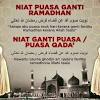 Adapun terkait dengan tata caranya sama dengan tata pelaksanaan puasa di bulan ramadhan. 1