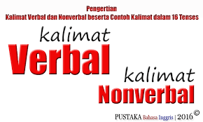 Fahmi mampu bekerja kantoran dan bekerja sampingan sekaligus. Pengertian Kalimat Verbal Dan Nonverbal Beserta Contoh Kalimat Dalam 16 Tenses