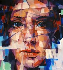 Pink Portrait Paintings