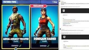Renegade raider is coming to the fortnite item shop. Pin On Fortnite Videos