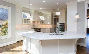 A White Wrap Around Kitchen Fit For The Perfect Home Chef Greenville Sc Custom Built Home By Goodwin Foust Custom Custom Built Homes Kitchen Fittings Home