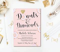 Donut Bridal Shower Invitation Wedding Shower Engagement Etsy In 2020 Simple Bridal Shower Bridal Shower Invitations Printable Invitations