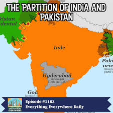 The Partition of India and Pakistan