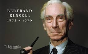 153 años del nacimiento del gran Bertrand Russell Por jorge bar Bertrand Arthur William Russell (1872-1970) fue un filósofo, matemático, lógico y escritor británico, ganador del Premio Nobel de Literatura en 1950